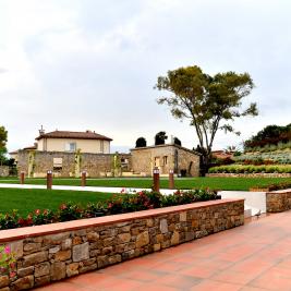 Zona exterior del Hotel Aires de l'Empordà