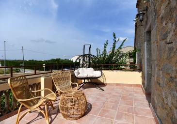 Chambre terrasse dans l'Empordà